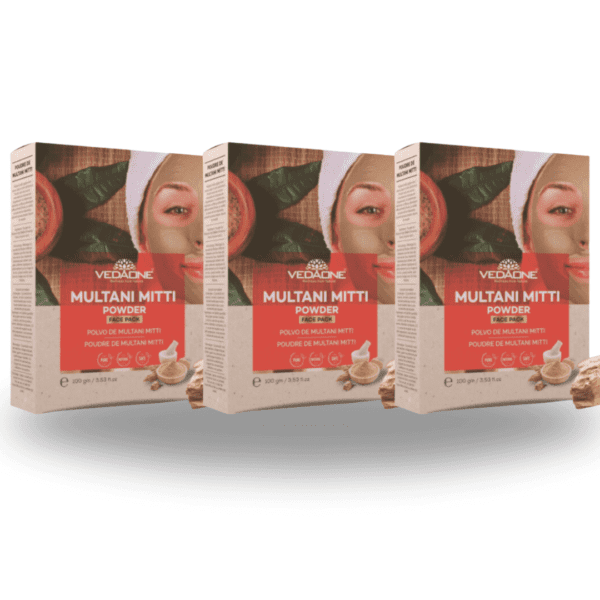 Multani Mitti FacePack Powder 3 Pack Combo