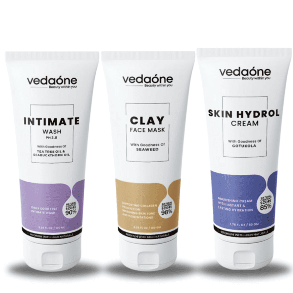 Skin Hydrol Cream + Clay Face Mask + Intimate Wash